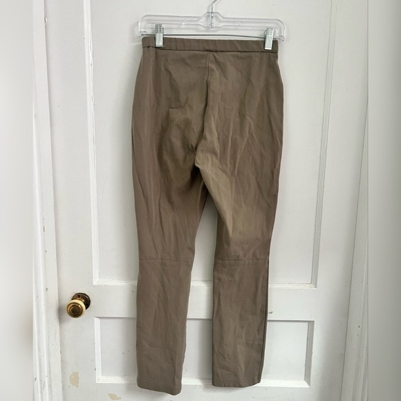 ARITZIA BABATON Tan Bi-Stretch Classic Slim Leg Pants  Size S $138 - Picture 3 of 3